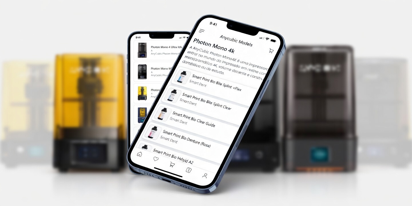 parametros de impressão Smart Dent