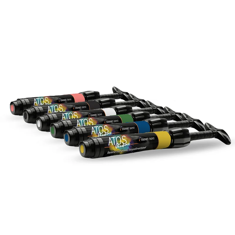 Kit Resina Atos Academic - 06 cores