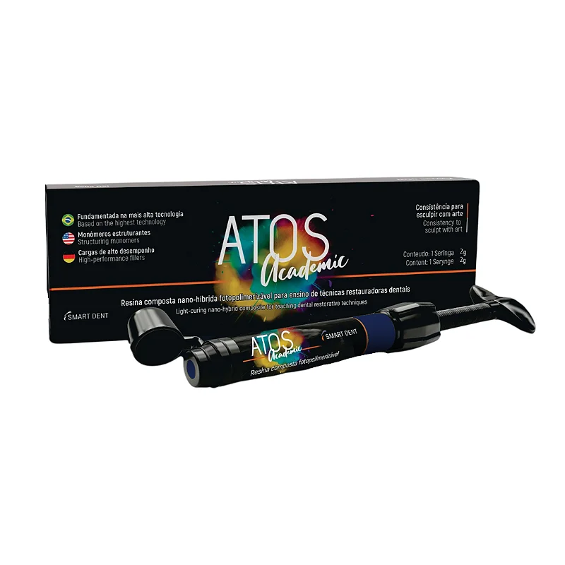 Resina Atos Academic - Azul Escuro